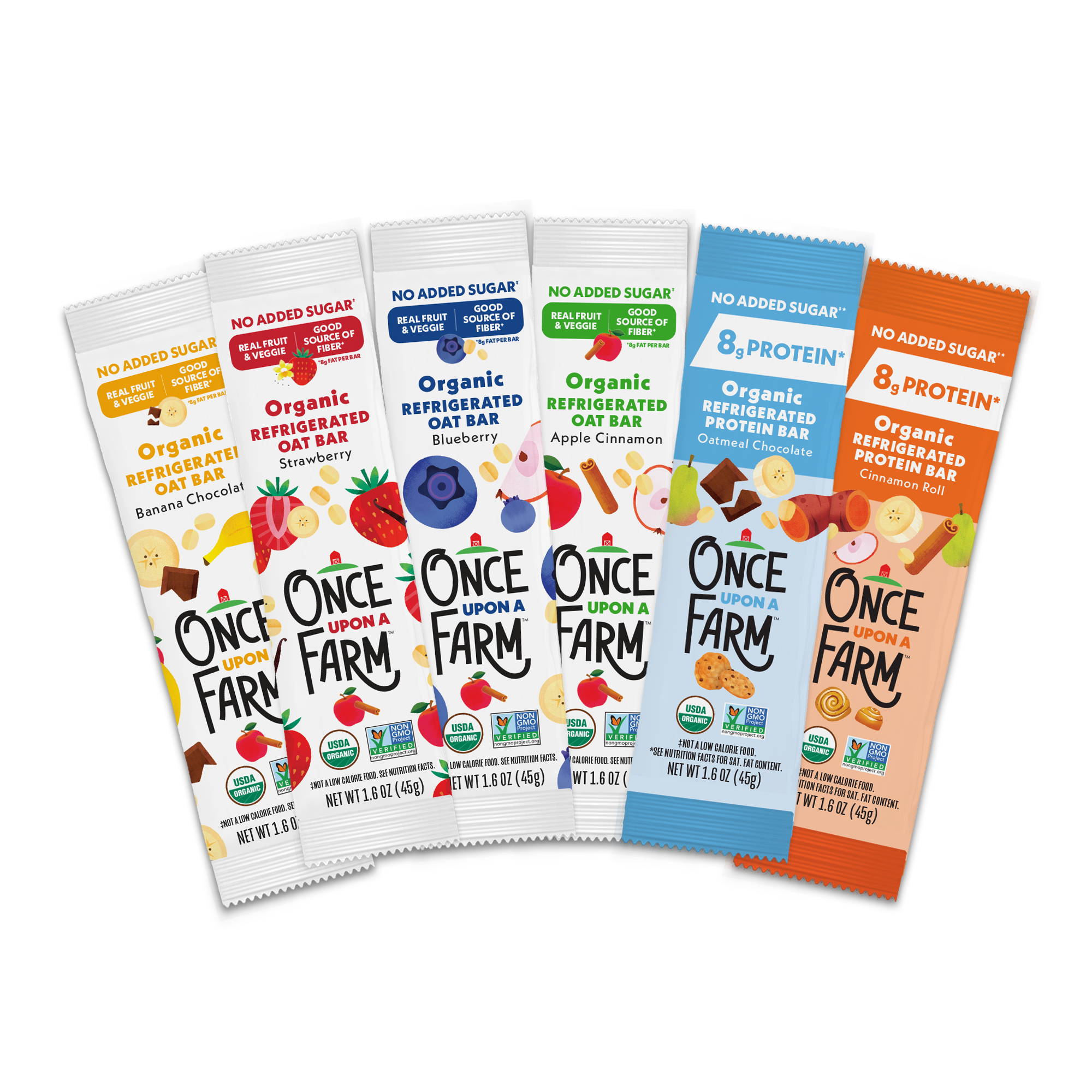 Refrigerated Oat Bar Variety Pack One-Time Add-On Front of Package