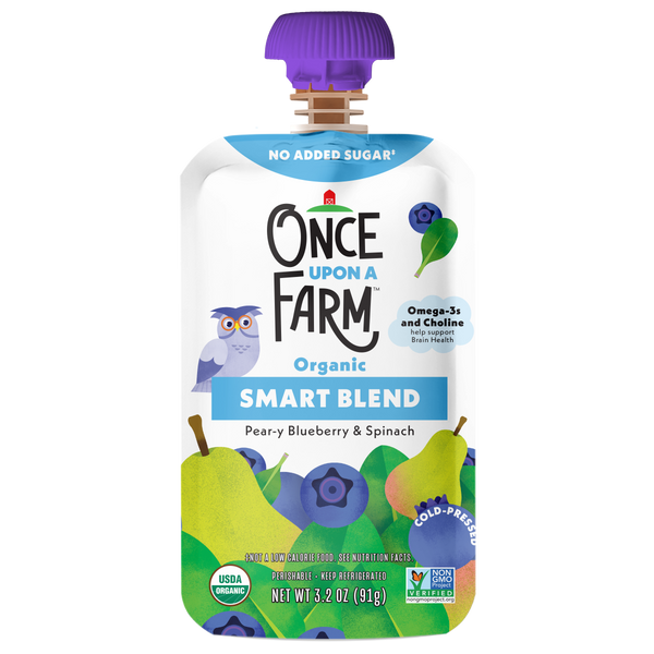 Pear-y Blueberry & Spinach Smart Blend