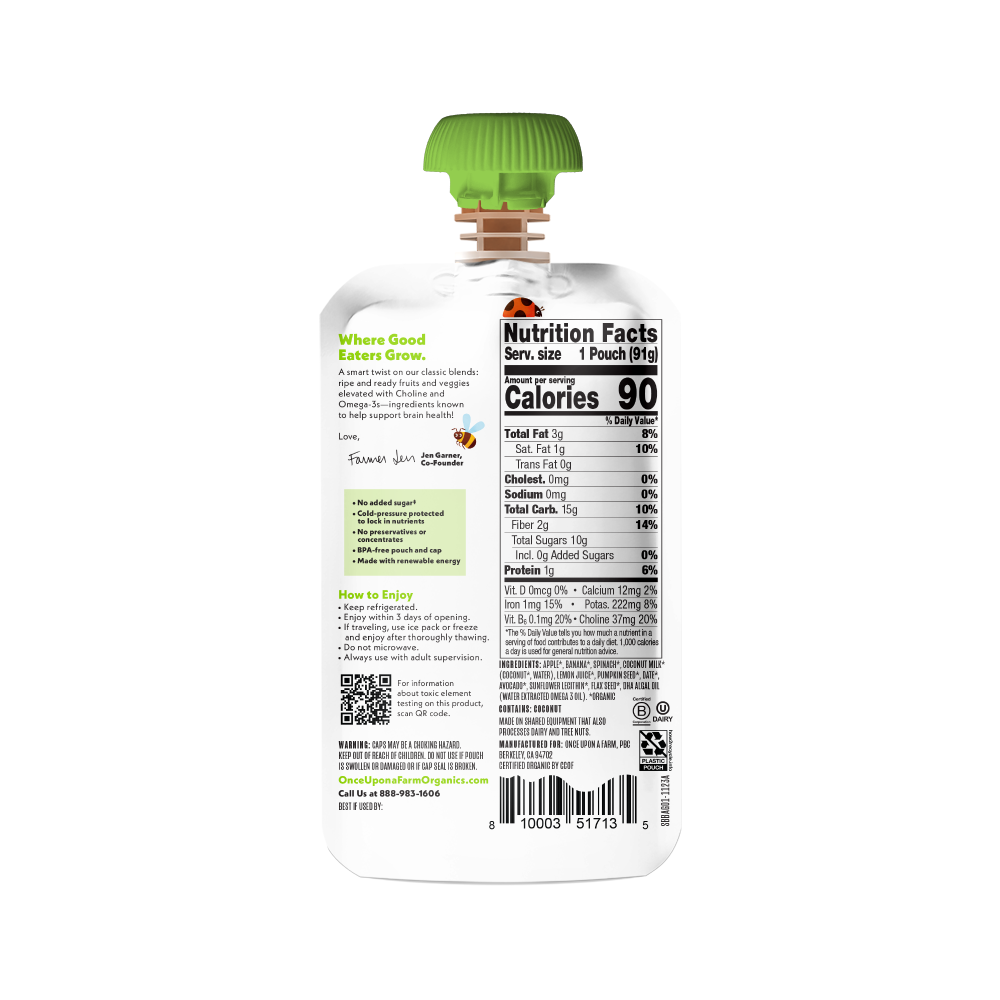 Bananas for Apples & Greens Smart Blend