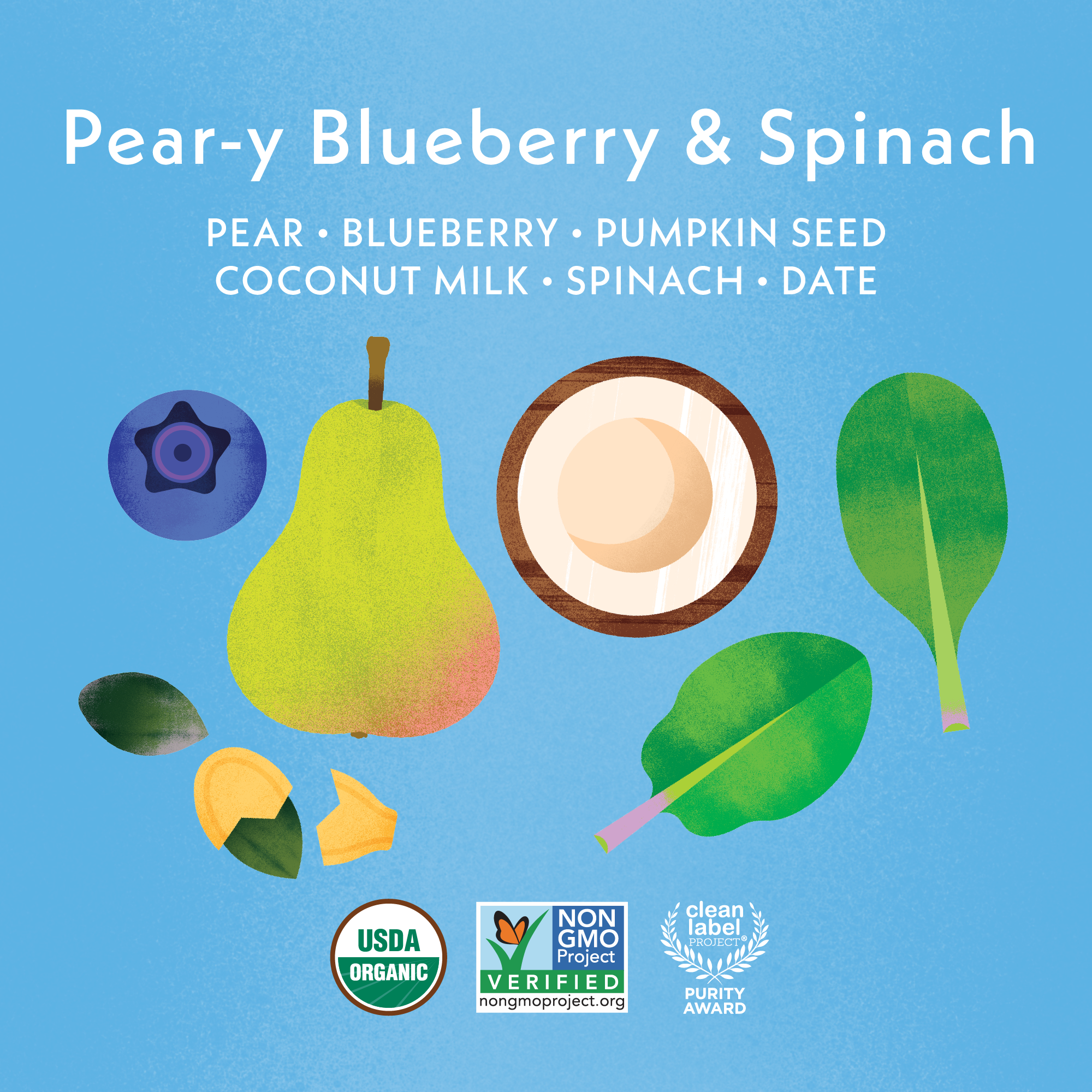 Pear-y Blueberry & Spinach Smart Blend (REWARD)