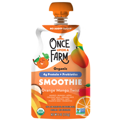 Orange Mango Twist Smoothie with Protein and Probiotics