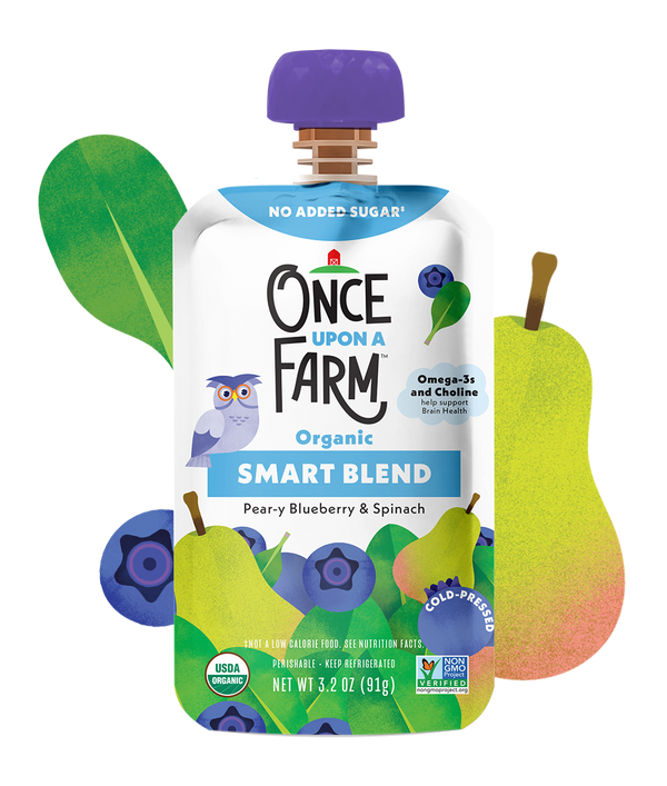 Pear-y Blueberry & Spinach Smart Blend