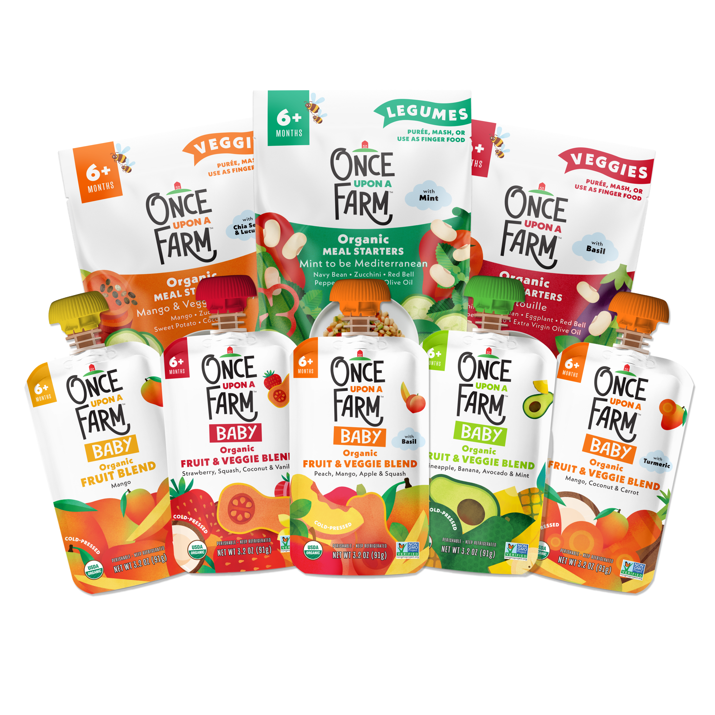 Summertime Snack & Meals Variety Pack front of packaging
