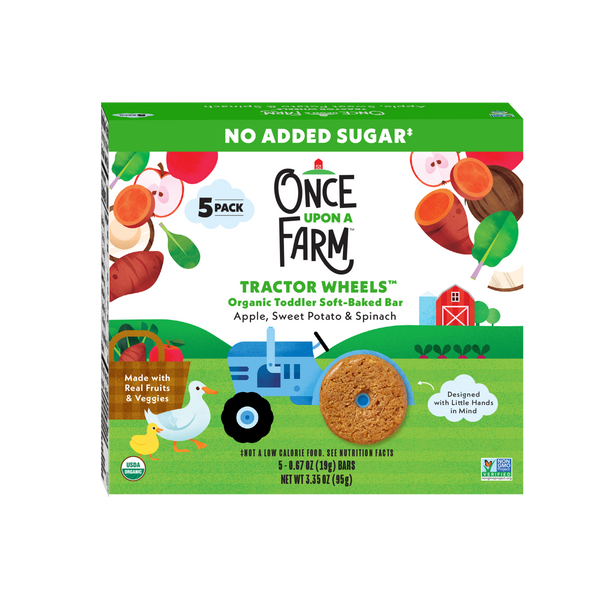 Apple, Sweet Potato & Spinach Tractor Wheels, 8 boxes