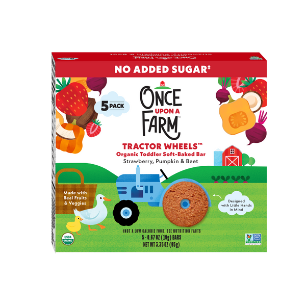 Strawberry, Pumpkin & Beet Tractor Wheels, 8 boxes