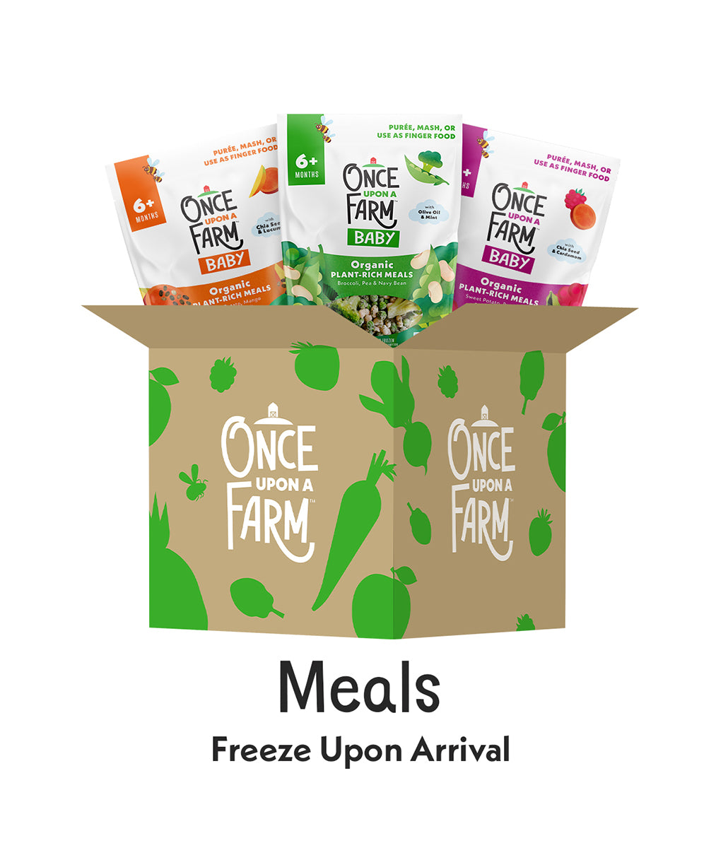 Meal Box Delivery Image - Product must be placed in the freezer when it arrives to home