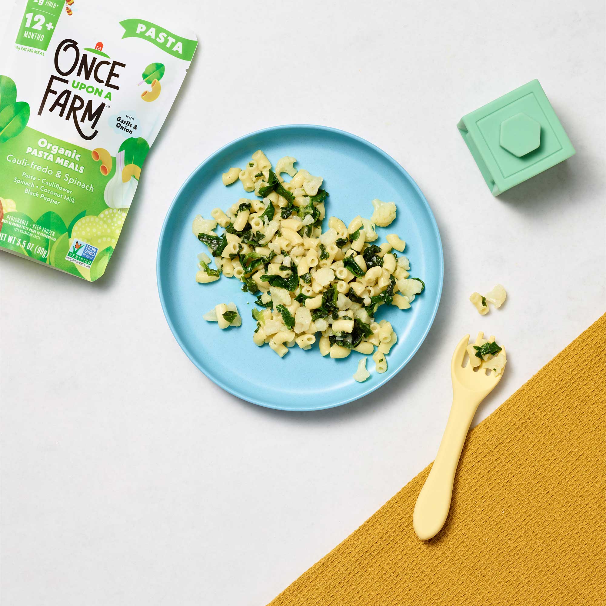Organic Pasta Meals Cauli-fredo & Spinach