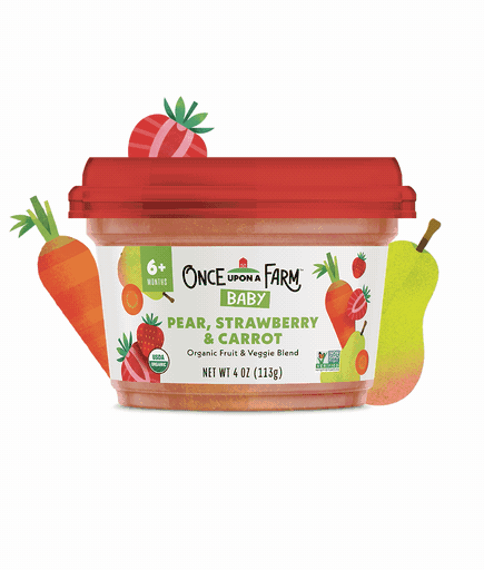 Animated Image: Pear, Strawberry & Carrot